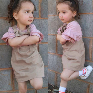 Toddler Baby Girls Kids Sleeveless Backless