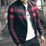 Classic Plaid Jackets Men Coat