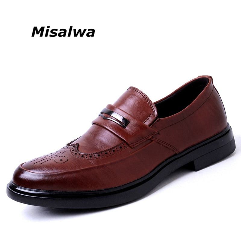 Misalwa Men Casual Oxfords Office Shoes