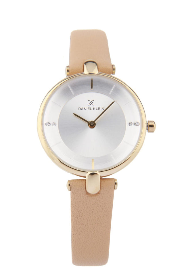 Women's Thin Salmon Corded Watch