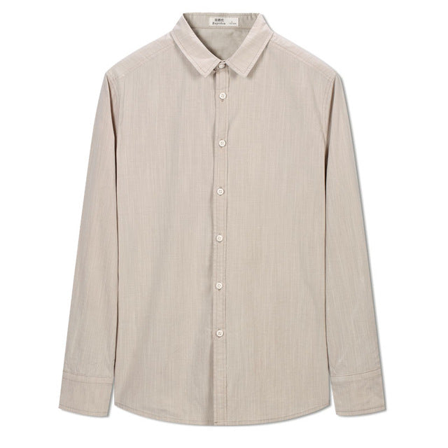 Enjeolon brand solid shirt Men